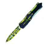 5.75 INCH OTF POCKET HUNTING KNIVES/440 ROUNDS BLACK BLADE/TK584 - immagine 2