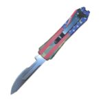 mini otf surgery knife, removable blade,pocket EDC keychain knives--SBM-SS015 - immagine 2