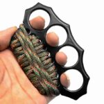 Iron four-fingered glove refers to the tiger summoner legal martial arts fighter support ring ring defense boxer buckle - immagine 3