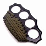 Iron four-fingered glove refers to the tiger summoner legal martial arts fighter support ring ring defense boxer buckle - immagine 6