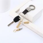 1PCS Mini Brass Capsule Pocket Knife Portable Utility Knifes Survival Knife Keychain Pendant Gadget Letter Package Opener - immagine 4