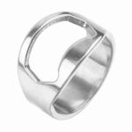 1pcs Portable Multi-Function Tactical Finger Ring Bottle Opener Stainless Steel Magic Ring For Outdoor EDC Tool Gift - immagine 3