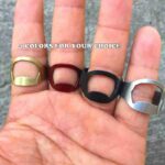 1pcs Portable Multi-Function Tactical Finger Ring Bottle Opener Stainless Steel Magic Ring For Outdoor EDC Tool Gift - immagine 8