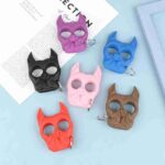 2021 Creative Cute Tiger and Dog Keychain Multifunction Outdoor KeyRing Men Female Fashionfor Girl Acrylic Car Bag Jewelry Gift - immagine 12