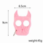 2021 Creative Cute Tiger and Dog Keychain Multifunction Outdoor KeyRing Men Female Fashionfor Girl Acrylic Car Bag Jewelry Gift - immagine 7