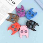 2021 Creative Cute Tiger and Dog Keychain Multifunction Outdoor KeyRing Men Female Fashionfor Girl Acrylic Car Bag Jewelry Gift - immagine 9