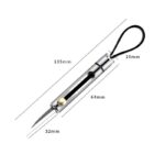 2022 Portable Stainless Steel Knife Key Chain Hanging Gift Mini Outdoor Car Self-defense EDC Tool Pendant Express Knife - immagine 4