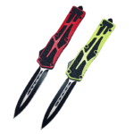 5.75 INCH OTF Pocket Hunting Knives/440 Rounds Black Blade/TK584 - immagine 2