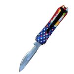 mini otf surgery knife, removable blade,pocket EDC keychain knives--SBM-SS027 - immagine 2