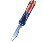 mini otf surgery knife, removable blade,pocket EDC keychain knives--SBM-SS027