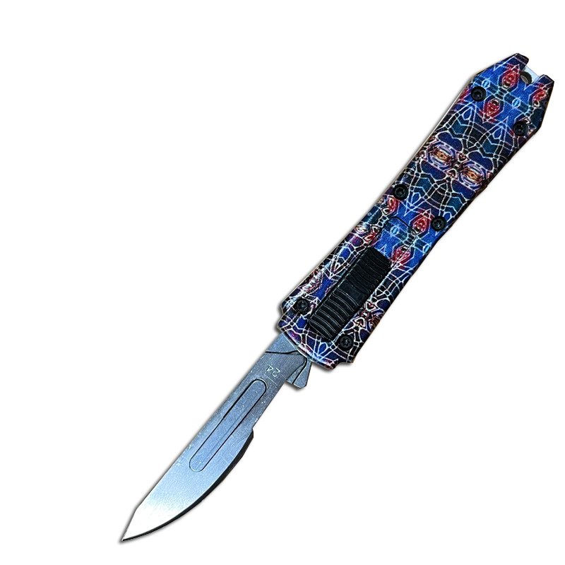 29.jpg mini otf surgery knife, removable blade,pocket EDC keychain knives--SBM-SS029 - immagine 1