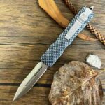 4 INCH SILVER DAGGER AUTOMATIC OTF KNIFE-TK025-06 - immagine 2