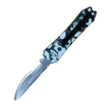 mini otf surgery knife, removable blade,pocket EDC keychain knives--SBM-SS033 - immagine 2