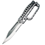butterfly trench knife-4 colors folding Balisong with knuckle guard - immagine 4