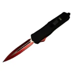 5.5 INCH Classic Smooth Handle/Red Blade OTF Knife-TK5002-14 - immagine 3