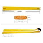 6pcs Slingshot Hunting Powerful Flat Rubber Band 0.5-1.4 mm High Elasticity Outdoor Catapult Shooting Accessories - immagine 2