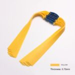 6pcs Slingshot Hunting Powerful Flat Rubber Band 0.5-1.4 mm High Elasticity Outdoor Catapult Shooting Accessories - immagine 3