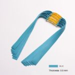 6pcs Slingshot Hunting Powerful Flat Rubber Band 0.5-1.4 mm High Elasticity Outdoor Catapult Shooting Accessories - immagine 5