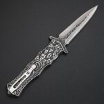 Brand Folding Blade Hunting Knife Stainless Steel Automatic Sharp Self Defense Camping Survival Knife Pocket Knife Outdoor Tools - immagine 3