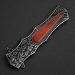 Brand Folding Blade Hunting Knife Stainless Steel Automatic Sharp Self Defense Camping Survival Knife Pocket Knife Outdoor Tools - immagine 4