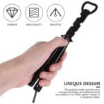 butterfly knife bottle opener/ practice butterfly knife and fork trainer balisong - immagine 3