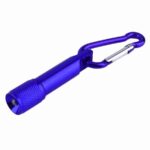 Colorful Super Bright Mini Portable LED Camping Flashlight Aluminum Keychain Keyring LED Light Self defense Torch Lamp outdoor - immagine 3