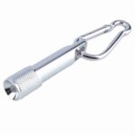 Colorful Super Bright Mini Portable LED Camping Flashlight Aluminum Keychain Keyring LED Light Self defense Torch Lamp outdoor - immagine 4