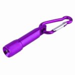 Colorful Super Bright Mini Portable LED Camping Flashlight Aluminum Keychain Keyring LED Light Self defense Torch Lamp outdoor - immagine 5