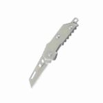 Cute Portable Mini Folding Knife Box Cutter Stainless Steel Camping Keychain Fixed Blade Knife Self-Defense EDC Tools - immagine 2
