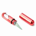 Cutting Tool Brass Multi-function EDC Portable Mini Tool Key Ring Pendant Tool Capsule Knife Tiny Cutting Tool New - immagine 2