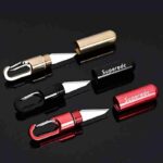 Cutting Tool Brass Multi-function EDC Portable Mini Tool Key Ring Pendant Tool Capsule Knife Tiny Cutting Tool New - immagine 12