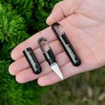 Cutting Tool Brass Multi-function EDC Portable Mini Tool Key Ring Pendant Tool Capsule Knife Tiny Cutting Tool New - immagine 7