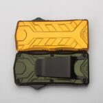 OTF utility Knives，SK5 Blade Aeronautical Aluminium Handle EDC Outdoor Camping Multitool Tool Paper Cutter Five Blade - immagine 5