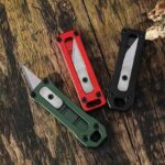 EDC Mini Portable Hangable Knife Multi-function Tool Paper Cut Outdoor Keychain Paper Knife Open envelope Knifvers 6 styles - immagine 15