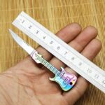 Hot selling mini key chain knife stainless steel folding knife for daily use at home pocket portable fruit knife - immagine 3