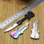 Hot selling mini key chain knife stainless steel folding knife for daily use at home pocket portable fruit knife - immagine 5