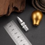 Light Bulb Creative Mini Knife Aluminum Alloy Portable Outdoor Unpacking Express Fruit Knife EDC Camping Outdoor Multi Tool - immagine 4