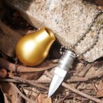 Light Bulb Creative Mini Knife Aluminum Alloy Portable Outdoor Unpacking Express Fruit Knife EDC Camping Outdoor Multi Tool - immagine 5