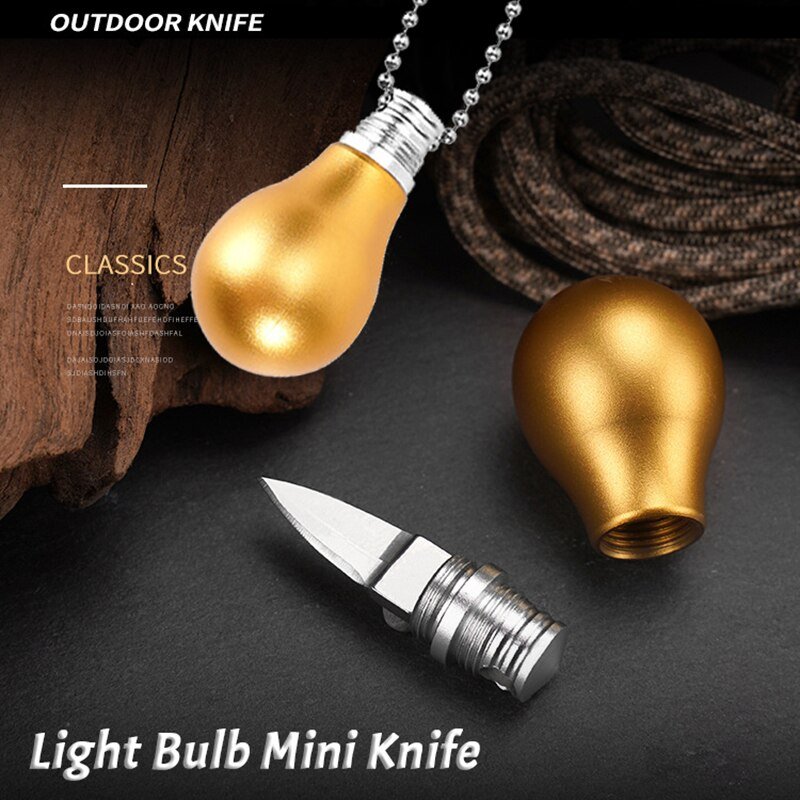 Light-Bulb-Creative-Mini-Knife-Aluminum-Alloy-Portable-Outdoor-Unpacking-Express-Fruit-Knife-EDC-Camping-Outdoor.jpg Light Bulb Creative Mini Knife Aluminum Alloy Portable Outdoor Unpacking Express Fruit Knife EDC Camping Outdoor Multi Tool - immagine 1