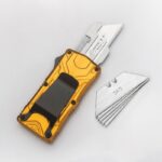 OTF utility Knives，SK5 Blade Aeronautical Aluminium Handle EDC Outdoor Camping Multitool Tool Paper Cutter Five Blade - immagine 3