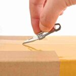 Mini Blade Fold Key Ring Portable Tool Outdoor Camp Knife Keychain Peeler Open Survive Kit Gadget Package Box Opener Hike Pocket - immagine 4