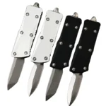 2.0 INCH D2 Steel Aviation Aluminum T6061 Handle  OTF Knife -TKC169