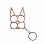 Multi-color Outdoor Self-defense Multifunctional Keychain Creative Wrench Key Ring Pendant Two Finger Buckle Bag Car Accessories - immagine 10