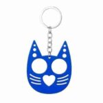 Multifunctional Justice Cat Metal Cute Pink Bottle Opener Keychain Car Bag Key Chain Accessories Gifts Trinket Wholesale - immagine 12