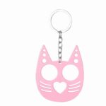 Multifunctional Justice Cat Metal Cute Pink Bottle Opener Keychain Car Bag Key Chain Accessories Gifts Trinket Wholesale - immagine 13