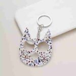 Multifunctional Justice Cat Metal Cute Pink Bottle Opener Keychain Car Bag Key Chain Accessories Gifts Trinket Wholesale - immagine 10