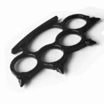 Legal defense equipment finger tiger tip ring hand buckle fist buckle martial arts fight tiger ring fist ring iron four-finger hand brace - immagine 5