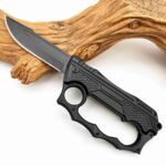 New cross-border hot-selling outdoor knives camping saber tactical high hardness folding knife field survival self-defense tool - immagine 2