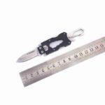 Outdoor Multifunctional Mini Transformers Small Straight Knife New Creative Self-Defense Knife Key Tea Knife - immagine 3