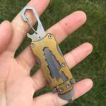 Outdoor Multifunctional Mini Transformers Small Straight Knife New Creative Self-Defense Knife Key Tea Knife - immagine 6